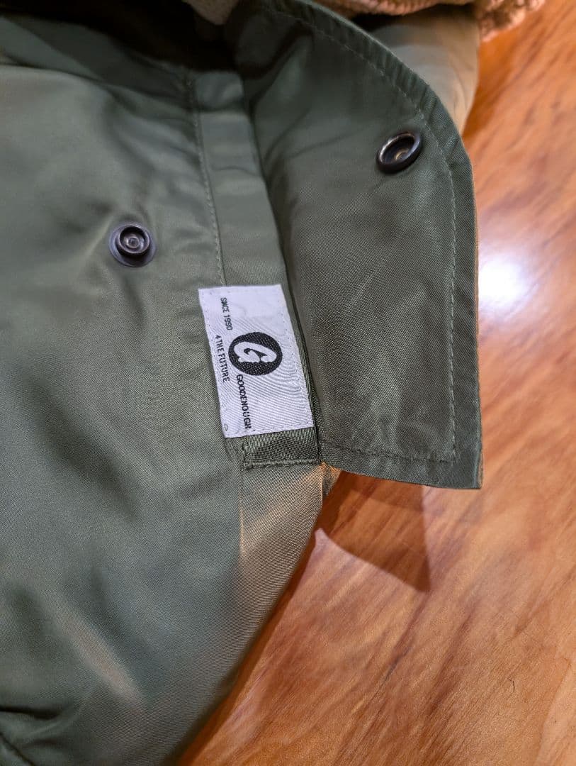 本日限定【最終値下げ】貴重XL 貴重サイズ！グッドイナフ白袖ニット