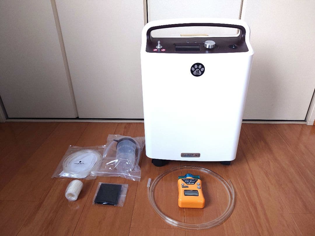 UNICOM 酸素濃縮器 ユニクリアS3(50Hz) 酸素濃度計 OX-Plus