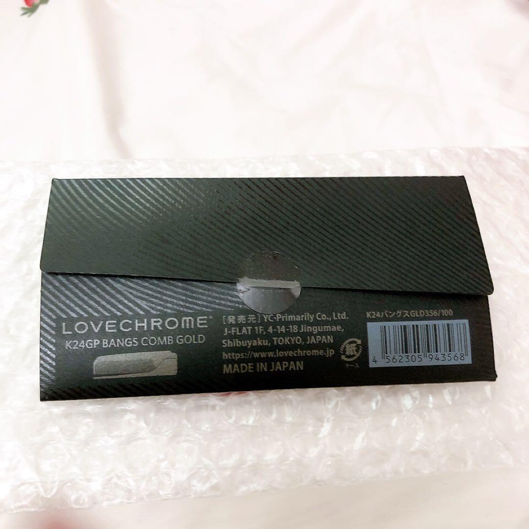 ラブクロム　K24GPバングスコーム ゴールド LOVE CHROME