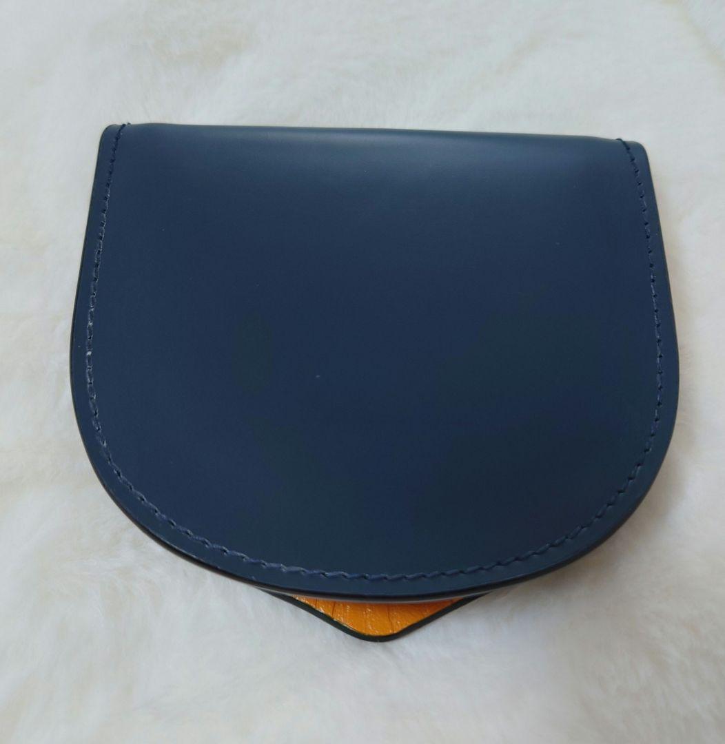 エッティンガー　ETTINGER　 ケース　ネイビー／イエロー