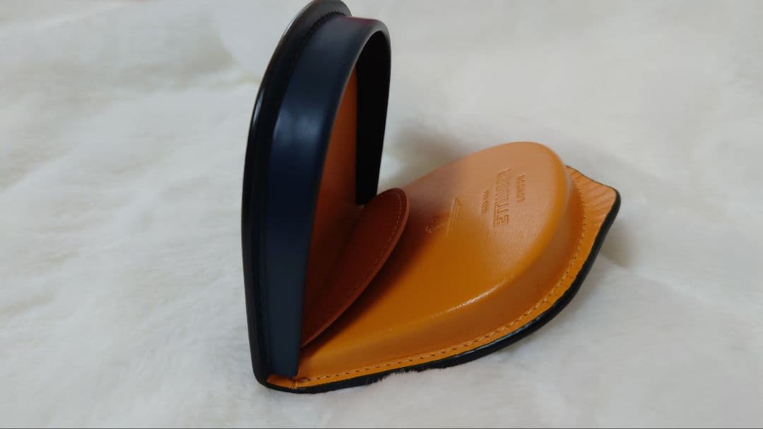 エッティンガー　ETTINGER　 ケース　ネイビー／イエロー