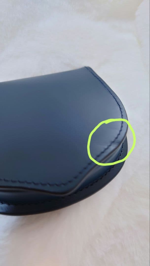 エッティンガー　ETTINGER　 ケース　ネイビー／イエロー