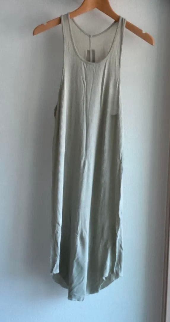 トップス Rick Owens basic tank L PEARL