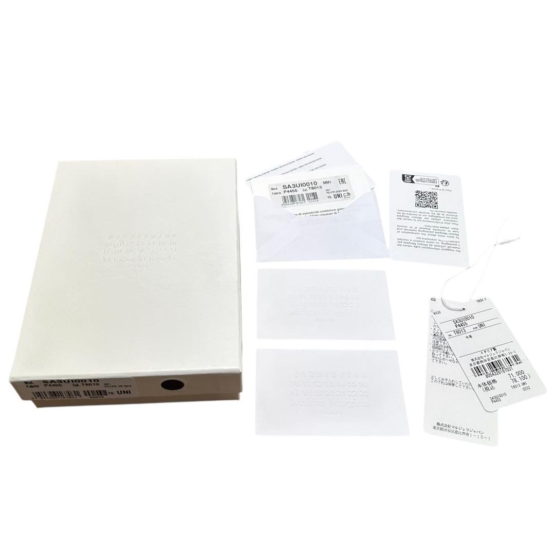 新品未使用　MAISON MARGIELA メゾンマルジェラ三つ折り財布　黒