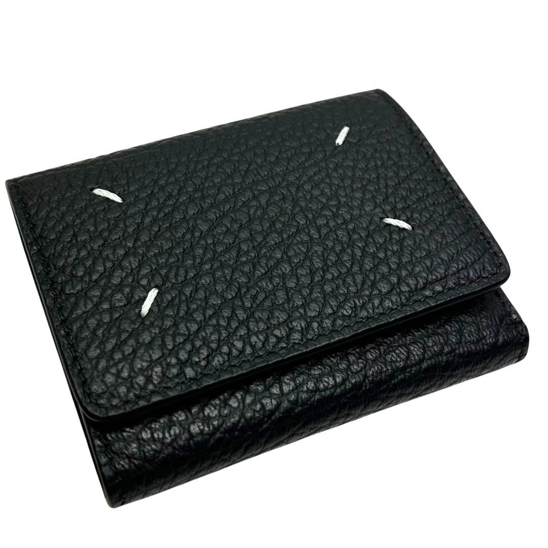 新品未使用　MAISON MARGIELA メゾンマルジェラ三つ折り財布　黒