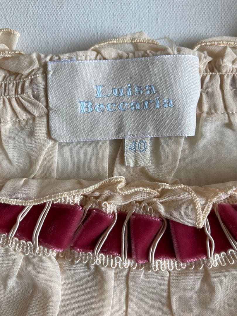 Luisa Beccaria ロマンチックブラウス