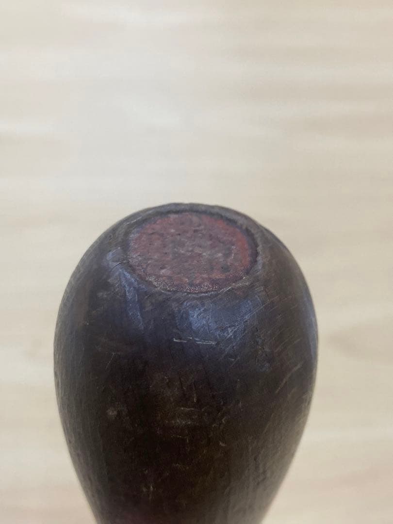 ◎⭐︎ 国鉄　ブレーキハンドル　木製グリップ　鉄道放出品　昭和レトロ　レバー　鉄道