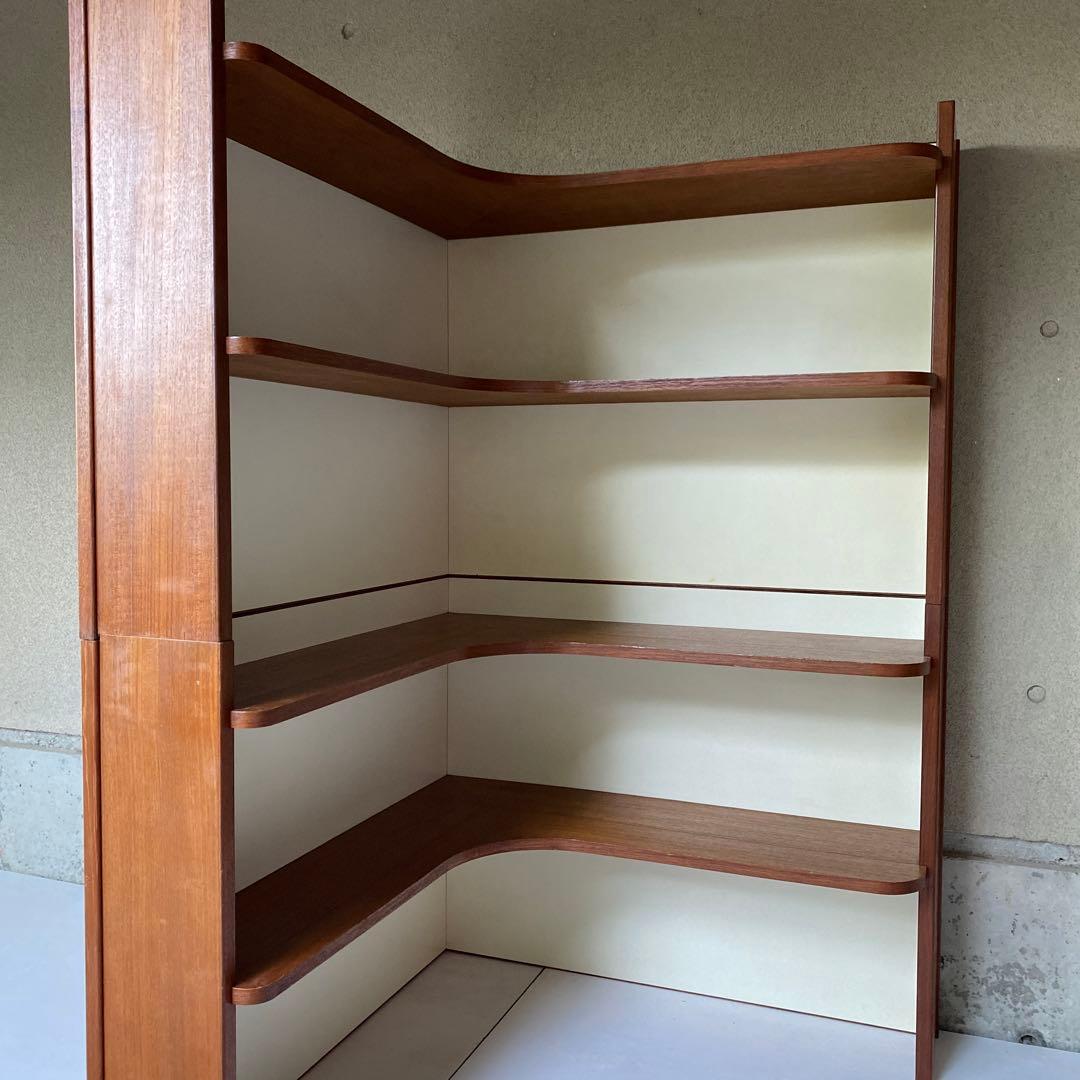 ジャパニーズモダン ヴィンテージ シェルフ 棚 モジュール家具 組替可 チーク