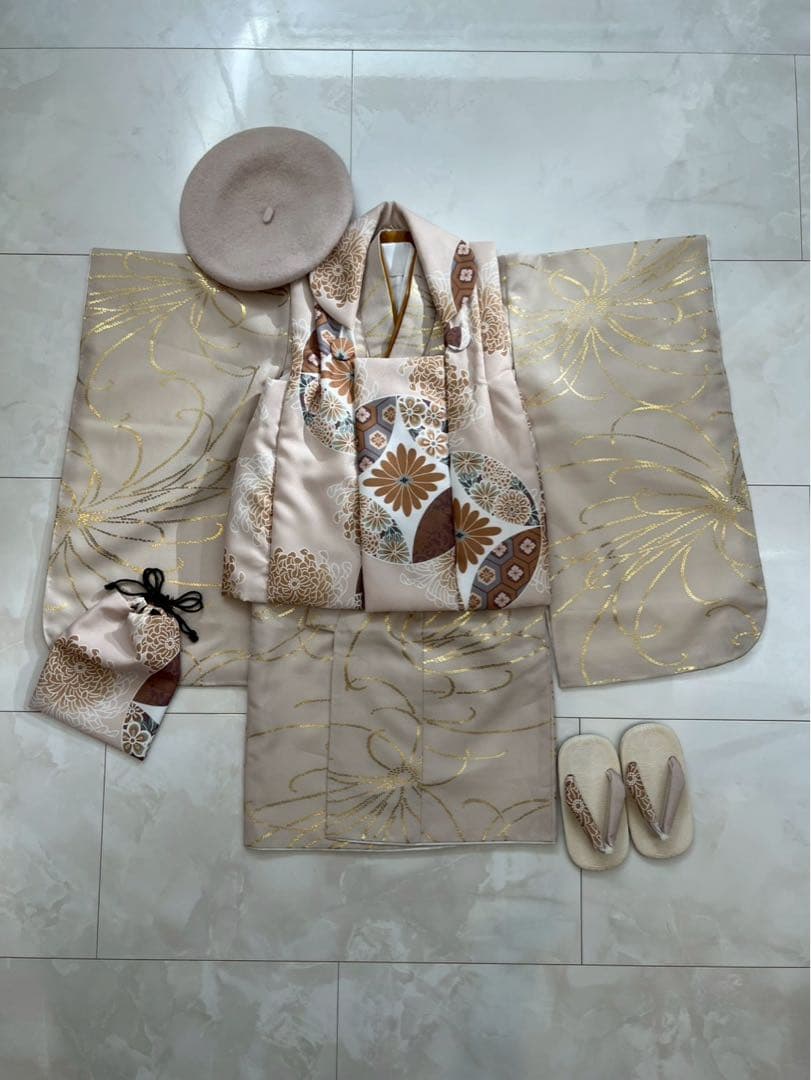 utatane七五三３歳用被布コートセット