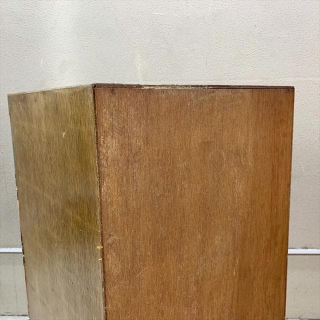 昭和レトロ古家具カラーサイドチェスト