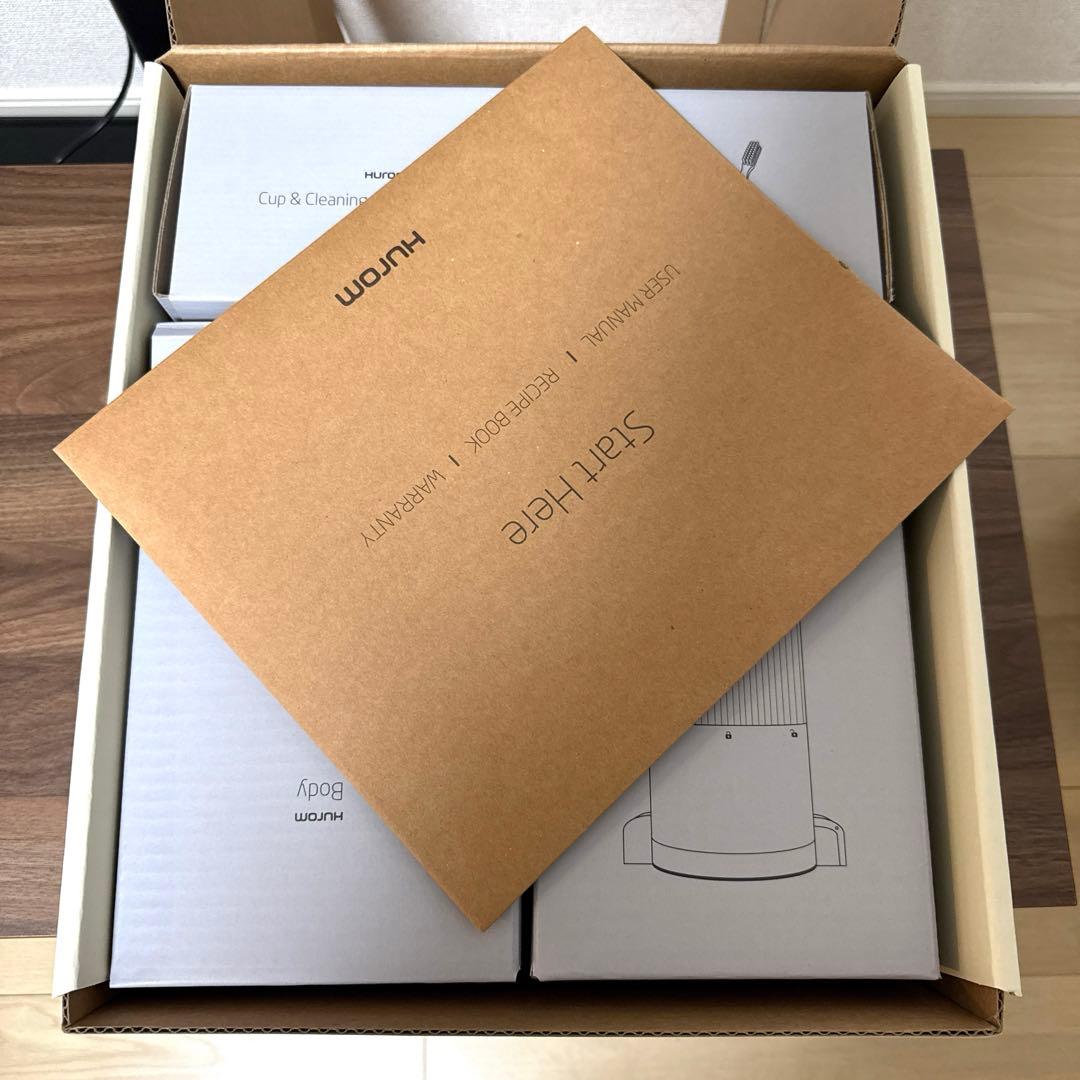 ヒューロム コールドプレスジューサー H310A