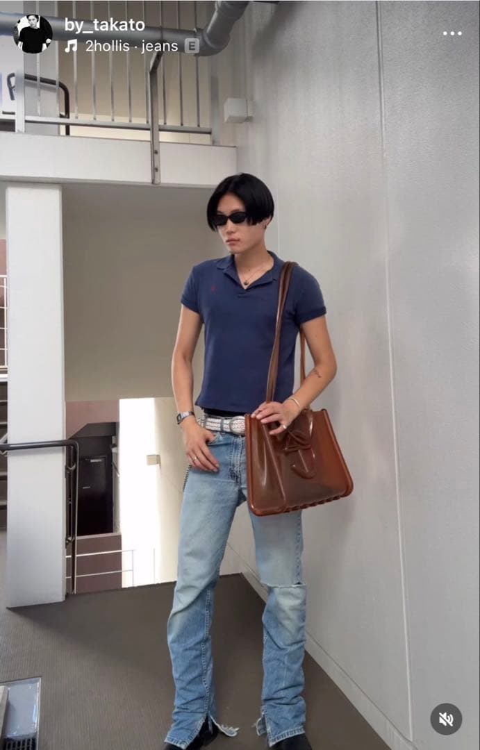 テルファー バッグ M Telfar 黒 takato着用