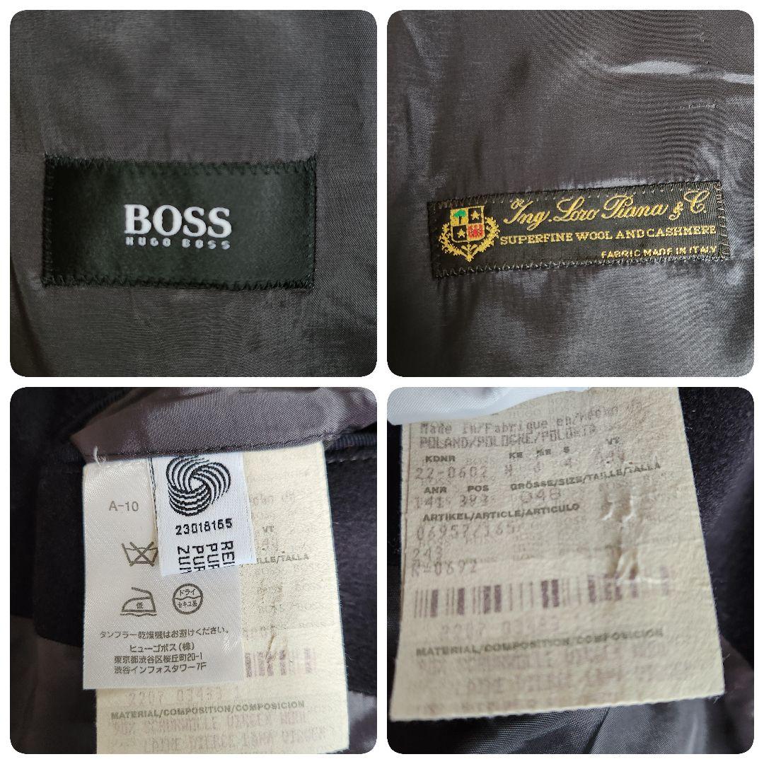 着丈120cm✨XXL相当 HUGO BOSS コート ロロピアーナ カシミヤ