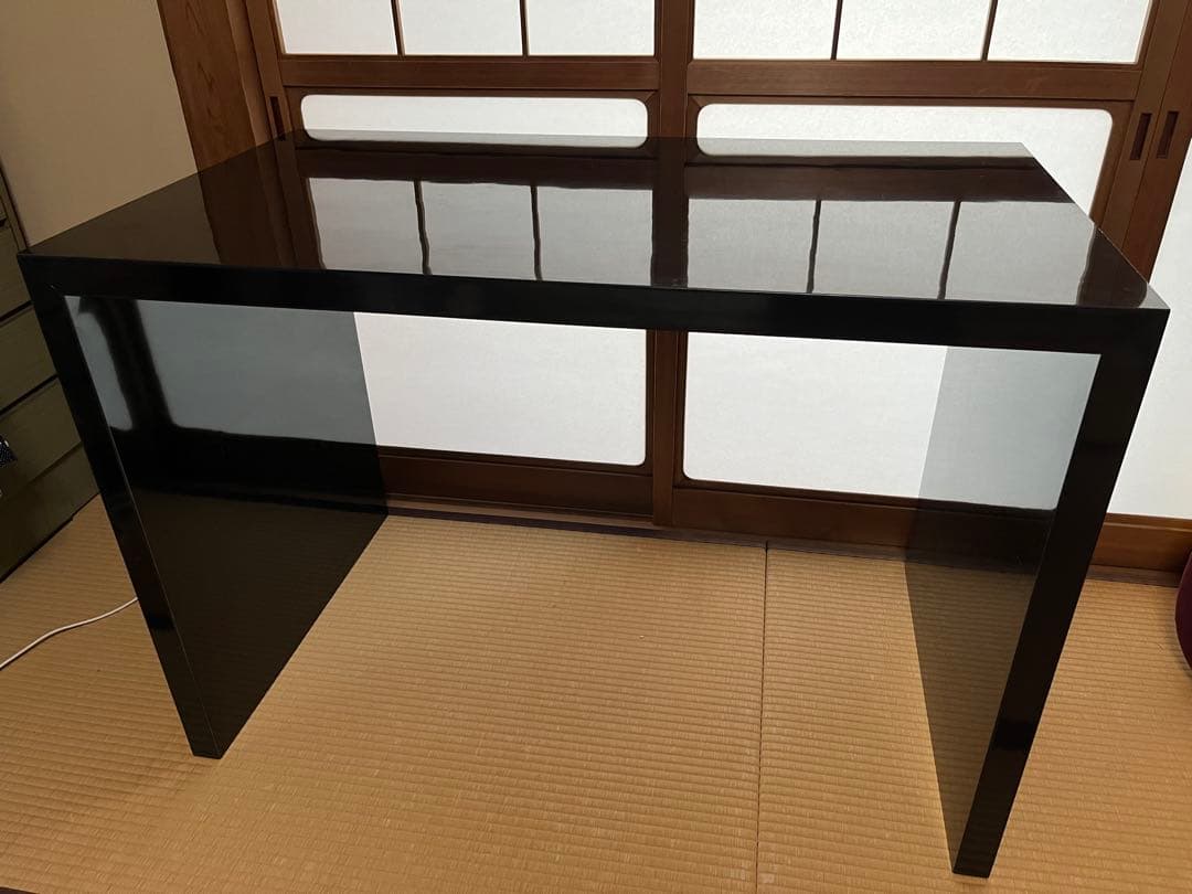 パソコンデスク arne ZERO-X BLACK 10560D