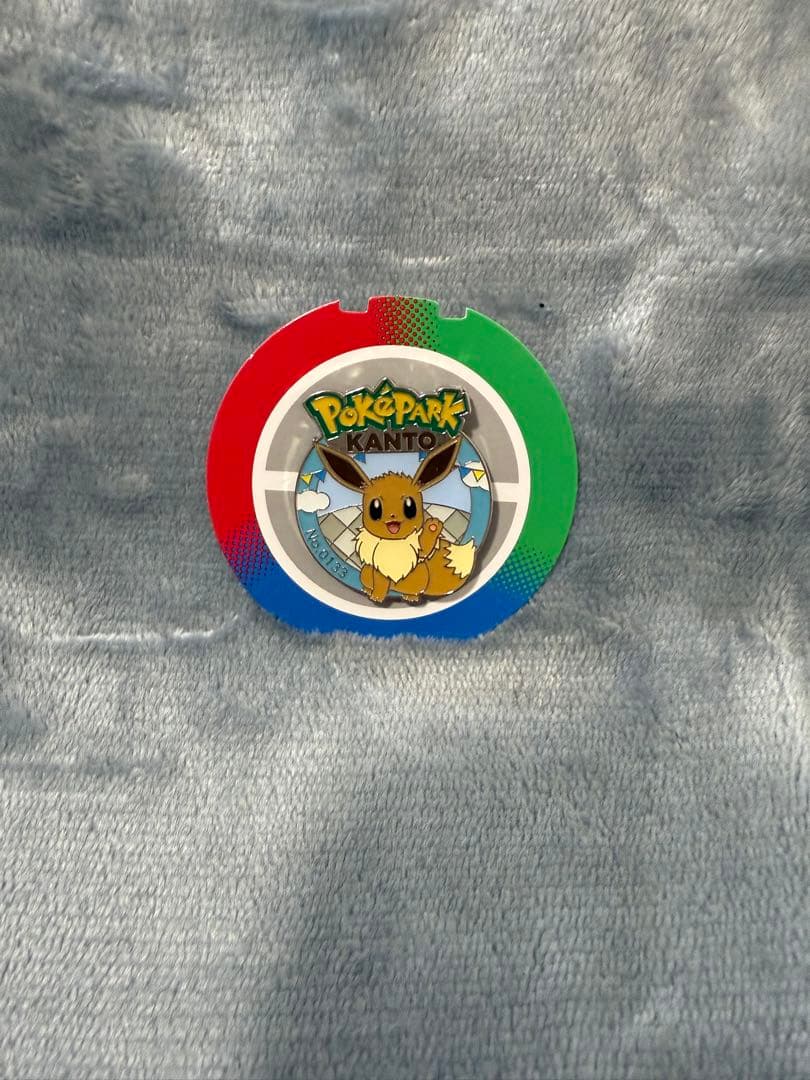 ポケパークカントー　 限定ピンズ イーブイ