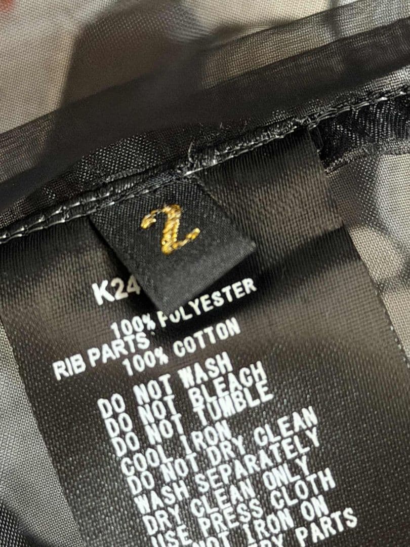 未使用 スカル vintage メッシュ生地 スカジャン unisex 美品