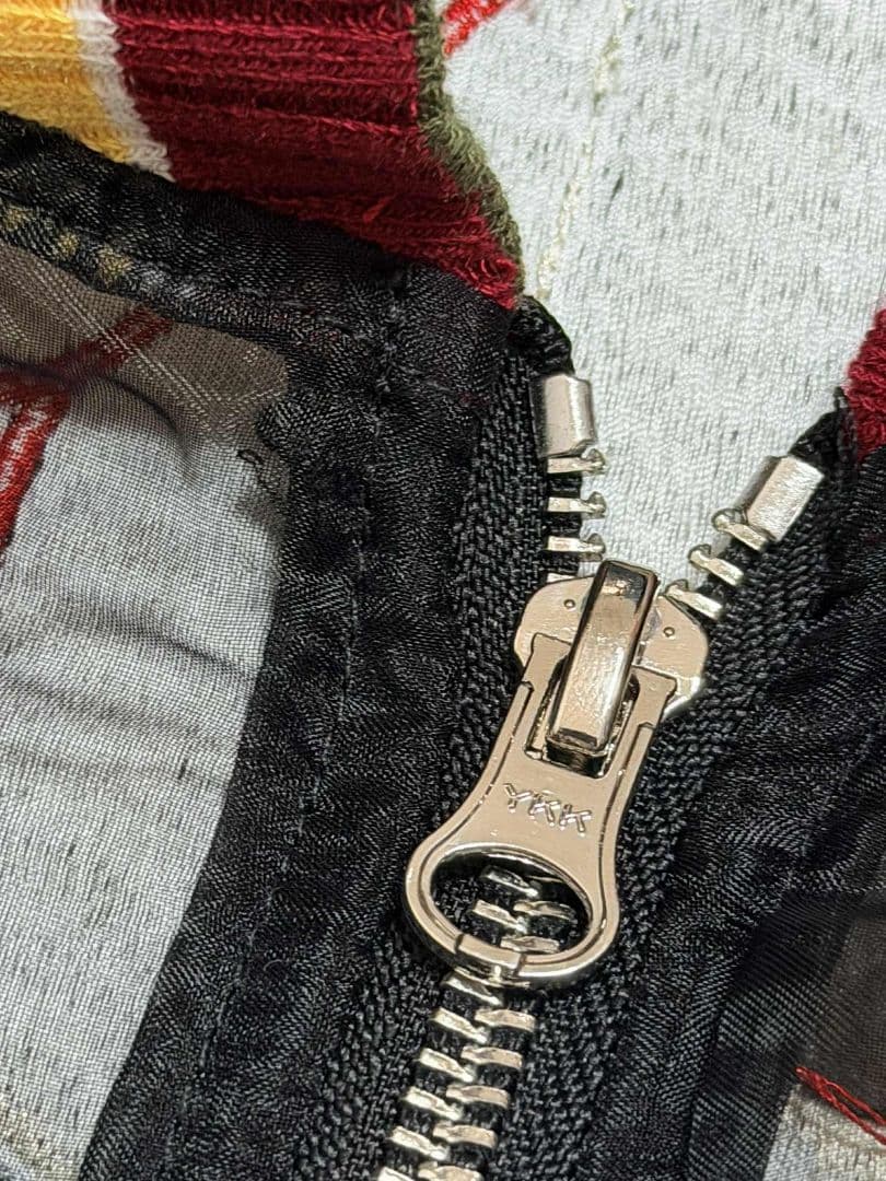 未使用 スカル vintage メッシュ生地 スカジャン unisex 美品