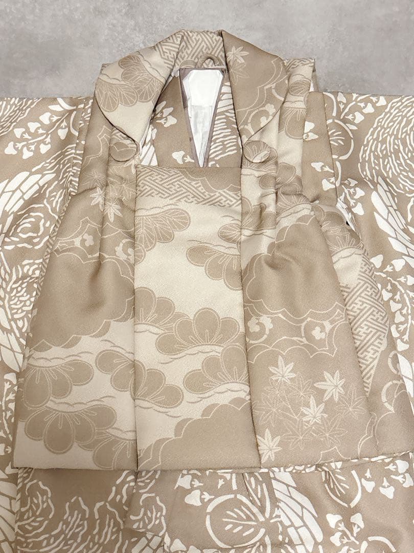 新品 utatane ひよこ商店 七五三 着物 3歳 男の子 被布フルセット