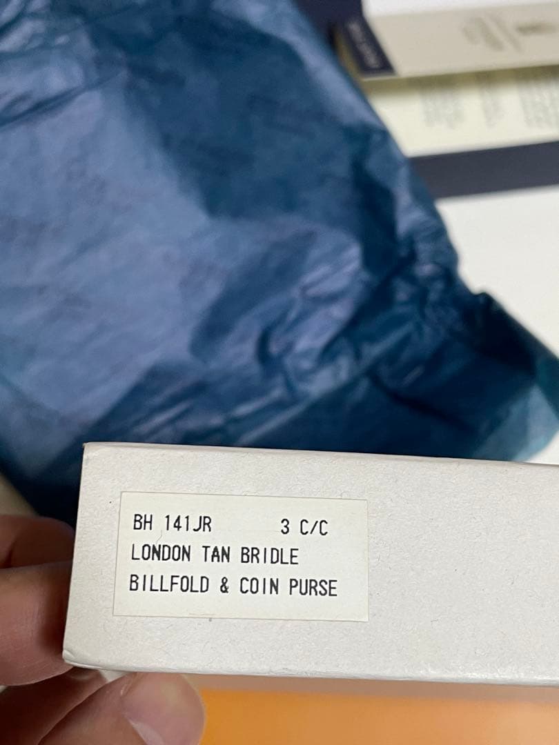 ETTINGER　エッティンガー 二つ折り財布＋小銭入れ タン&イエロー メンズ