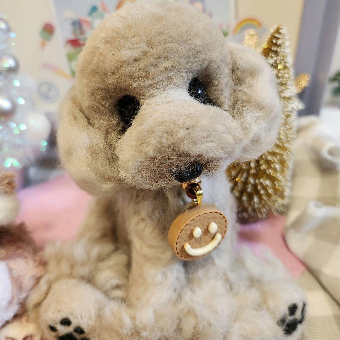トイプードル❤️ハンドメイド❤️グレージュ　　　　　　　　　　お迎え決まりました
