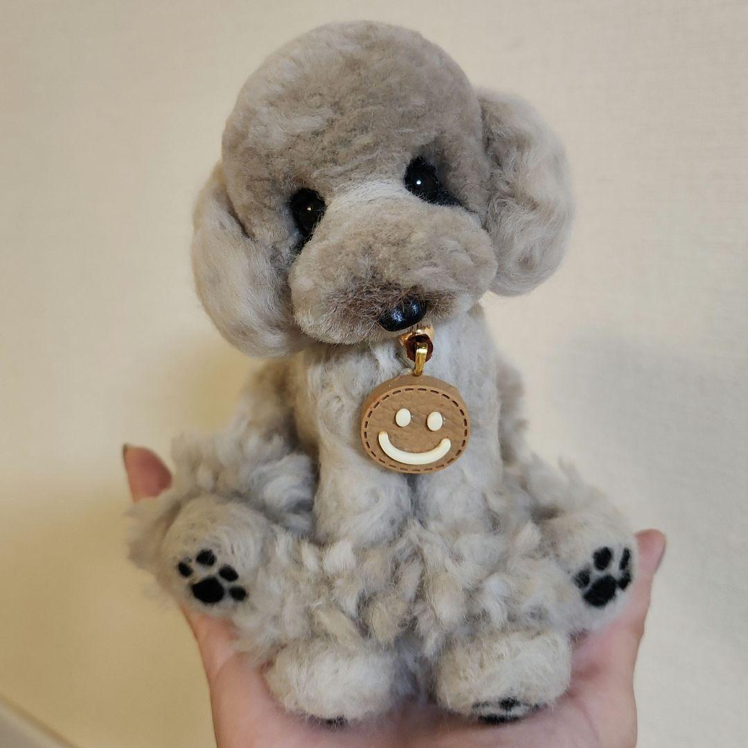 トイプードル❤️ハンドメイド❤️グレージュ　　　　　　　　　　お迎え決まりました