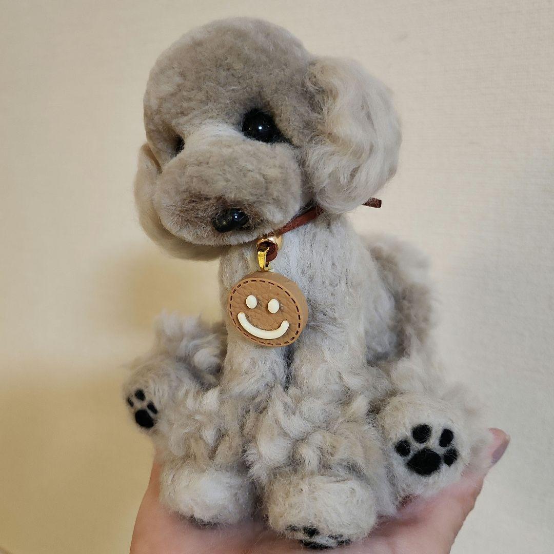 トイプードル❤️ハンドメイド❤️グレージュ　　　　　　　　　　お迎え決まりました