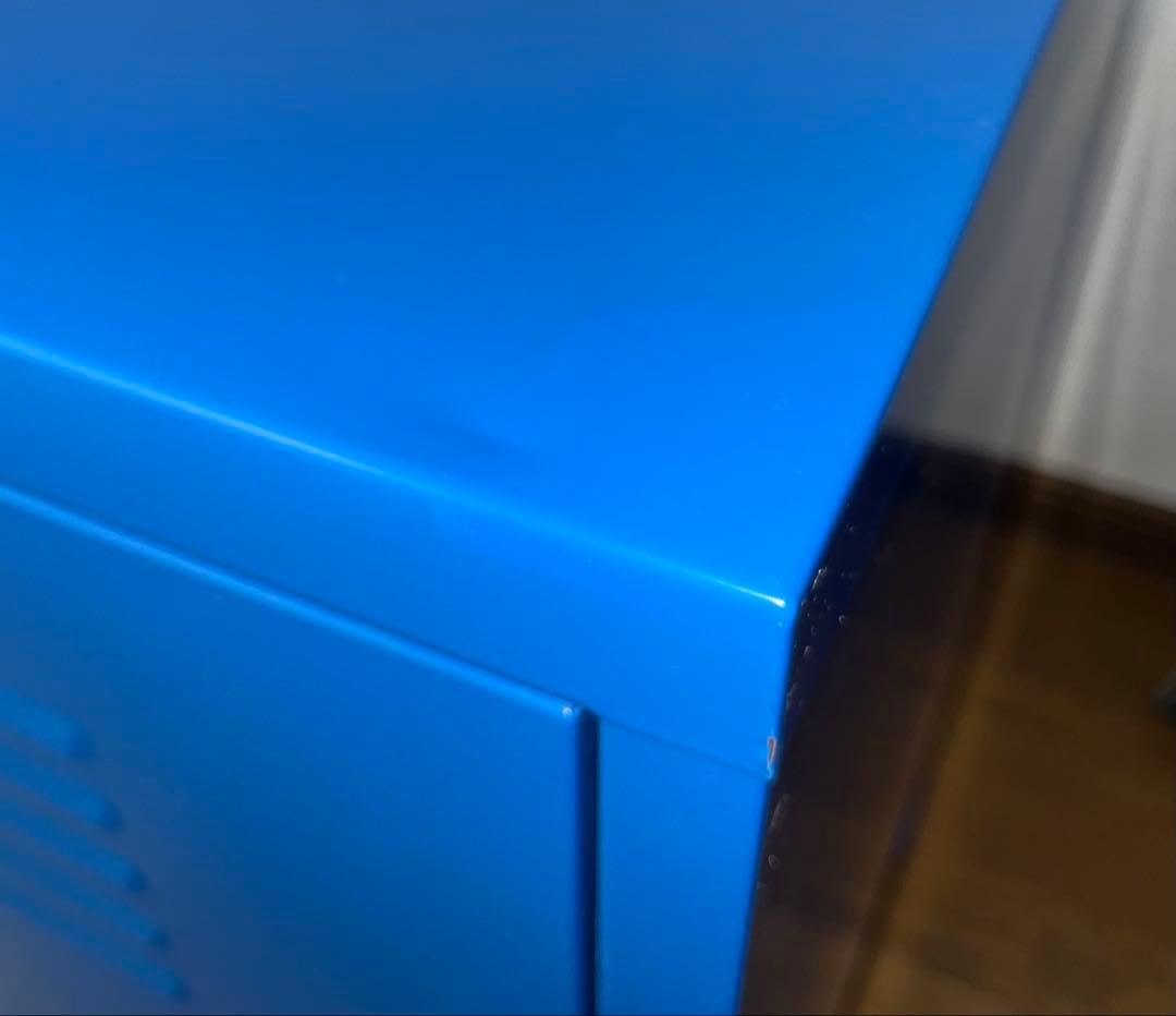 IKEA イケア PS キャビネット ブルー 青 廃盤 インダストリアル