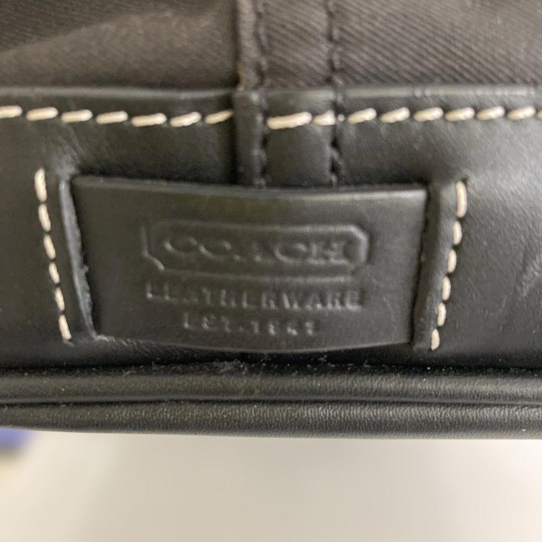 COACH ブラック ボストンバッグ