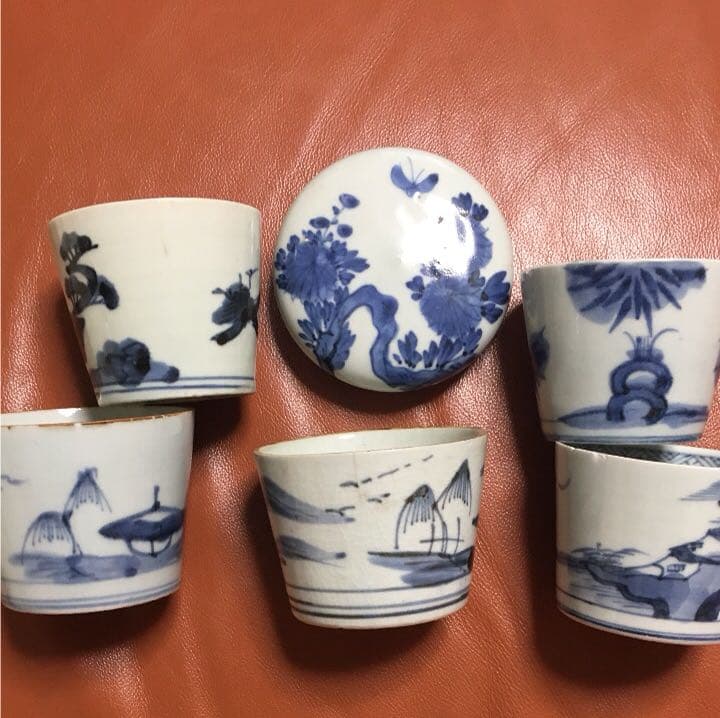 江戸時代 染付 まとめて