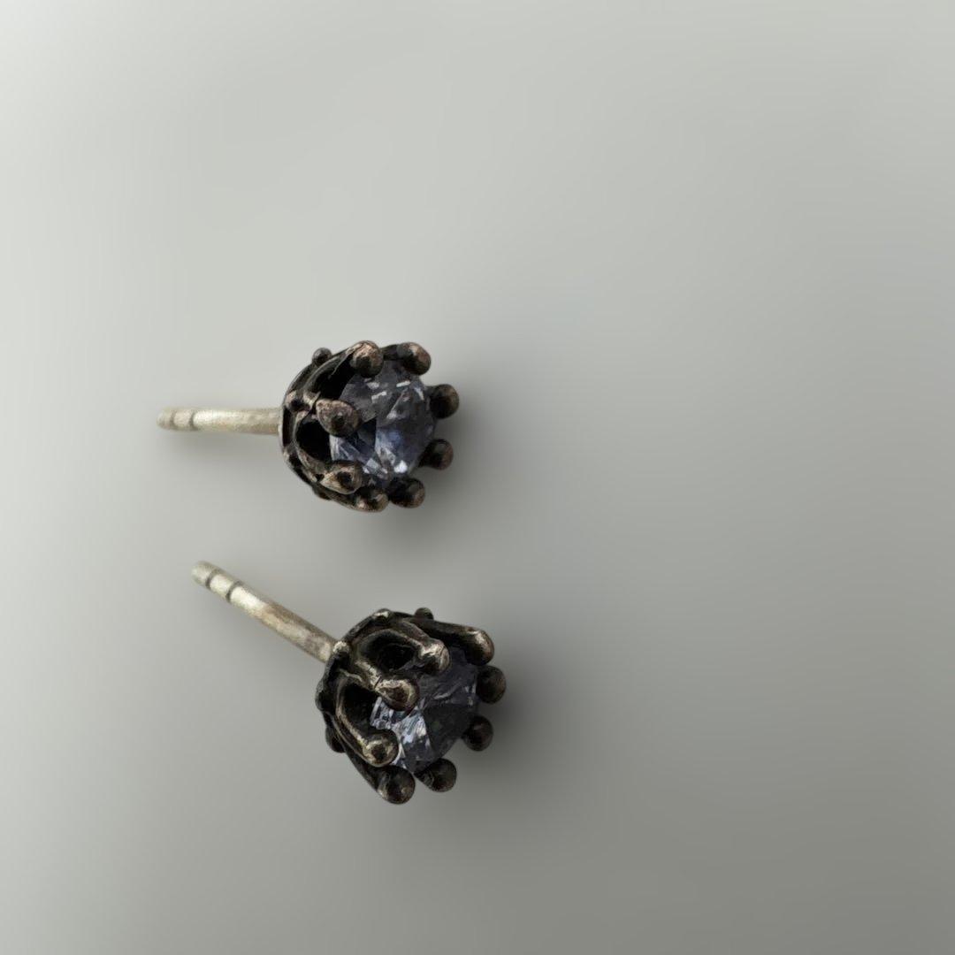  ORDER/ロイヤルオーダーシルバークロスネックレス ピアスセット⭐︎