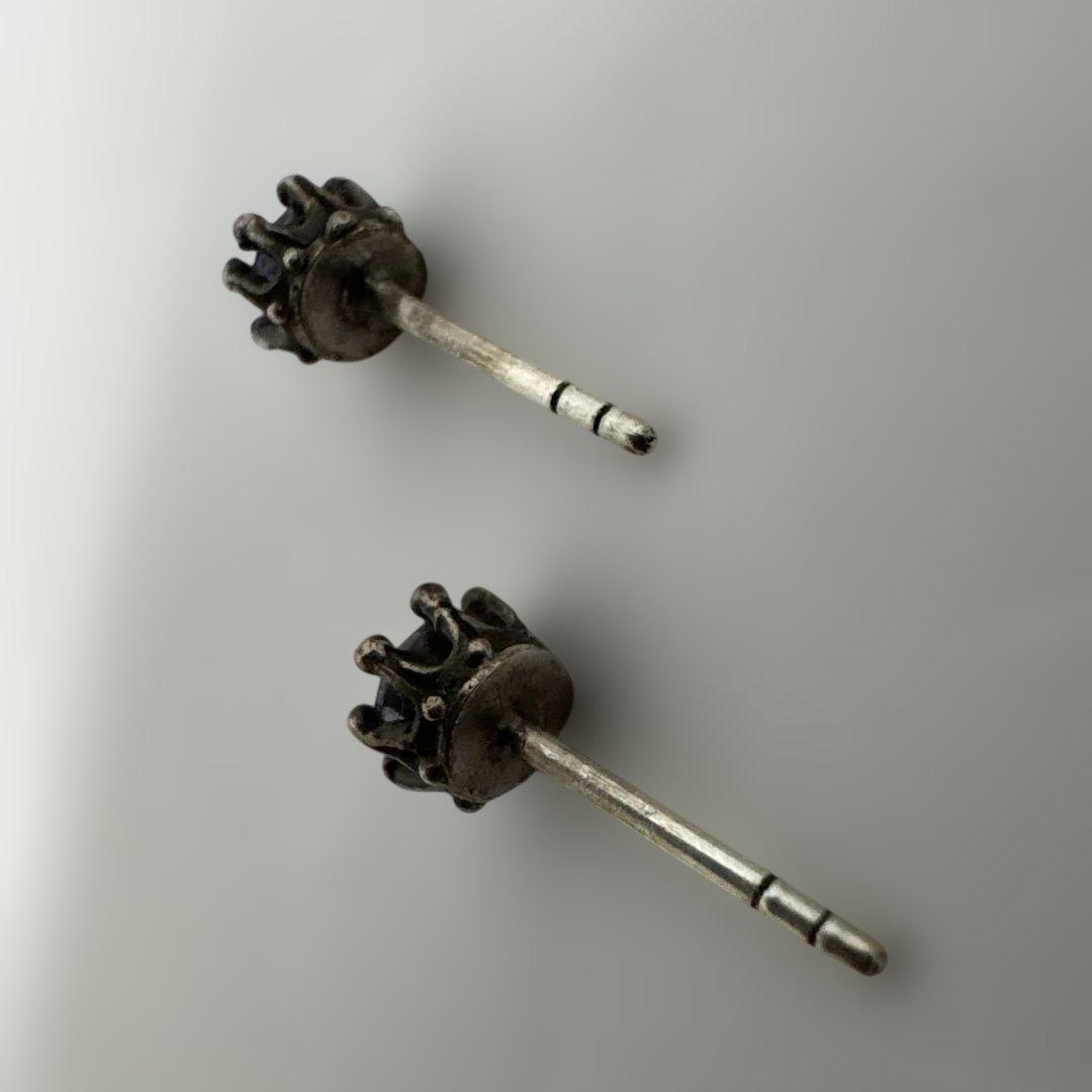  ORDER/ロイヤルオーダーシルバークロスネックレス ピアスセット⭐︎