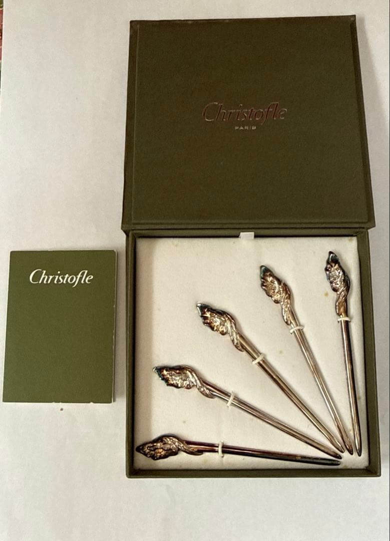 Christoper ベルエポック　フルーツピック　未使用