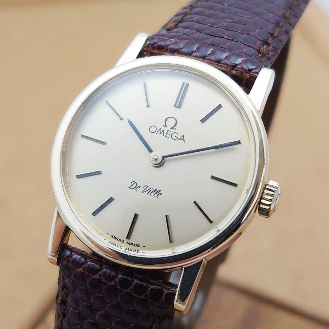 【オーバーホール済み】オメガ デビル ラウンド レディース 美品 1979年製