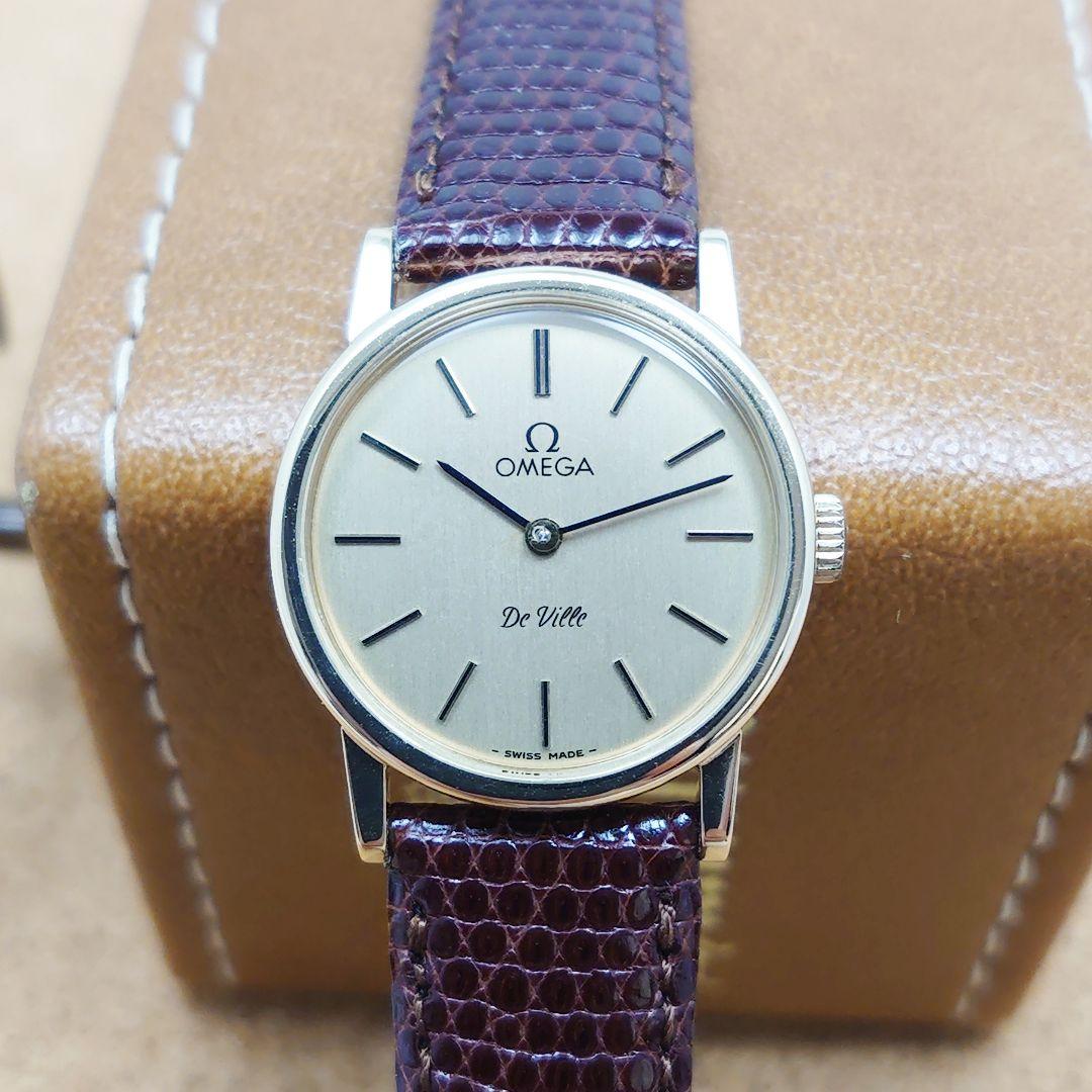 【オーバーホール済み】オメガ デビル ラウンド レディース 美品 1979年製