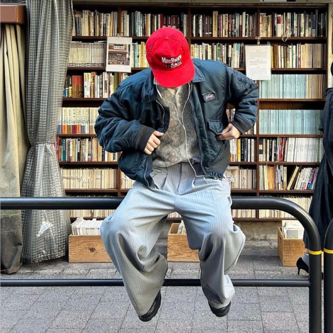 希少80sSchottCWU-RジャケットMA-1フライトジャケット田中シェン着