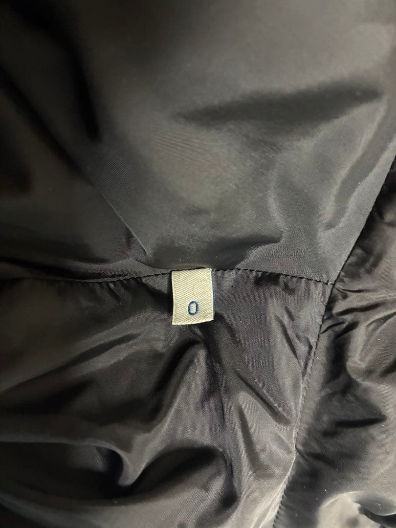 モンクレール EFFRAIE エフレ ファー付ダウン 黒 正規品