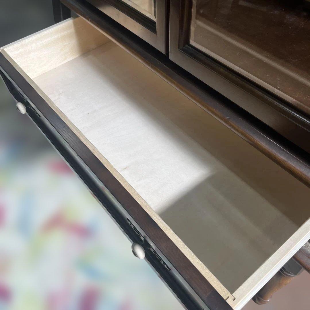 【飛騨産業】キュリオケース◆照明付◇ちょい訳有◆廃盤品◇キツツキ