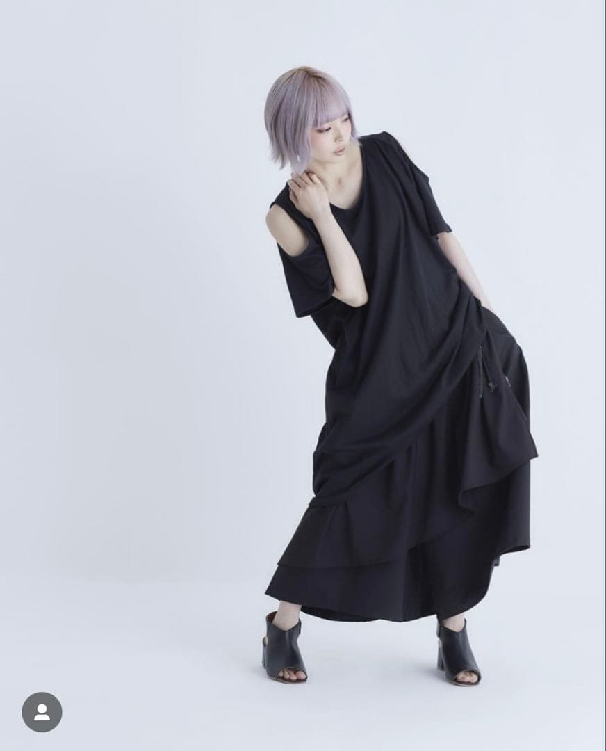 0658 mimic gimmick skirt pants スカートパンツ