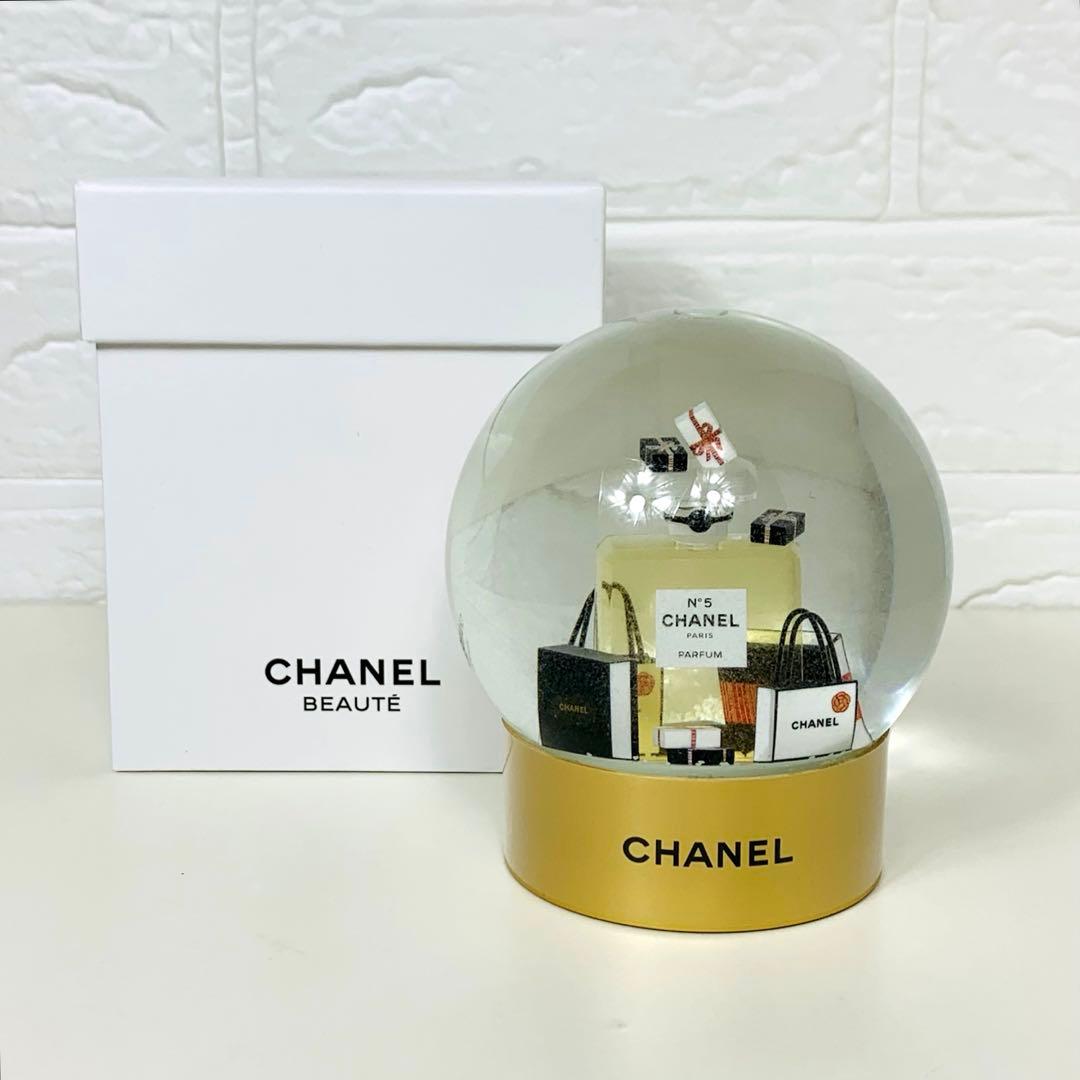 未使用品CHANELシャネル スノードーム 2021 ノベルティ ホリデー限定