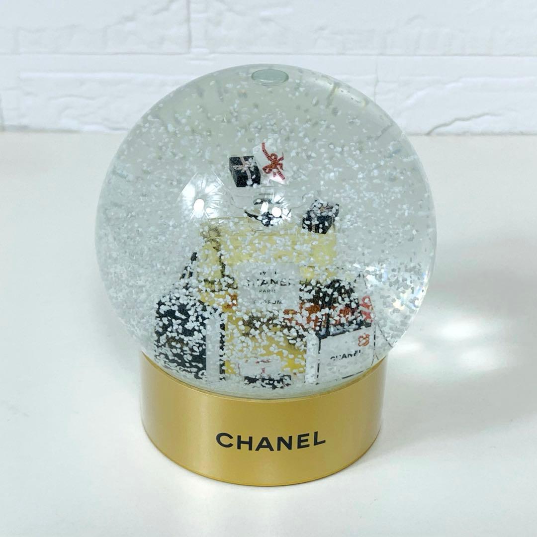 未使用品CHANELシャネル スノードーム 2021 ノベルティ ホリデー限定