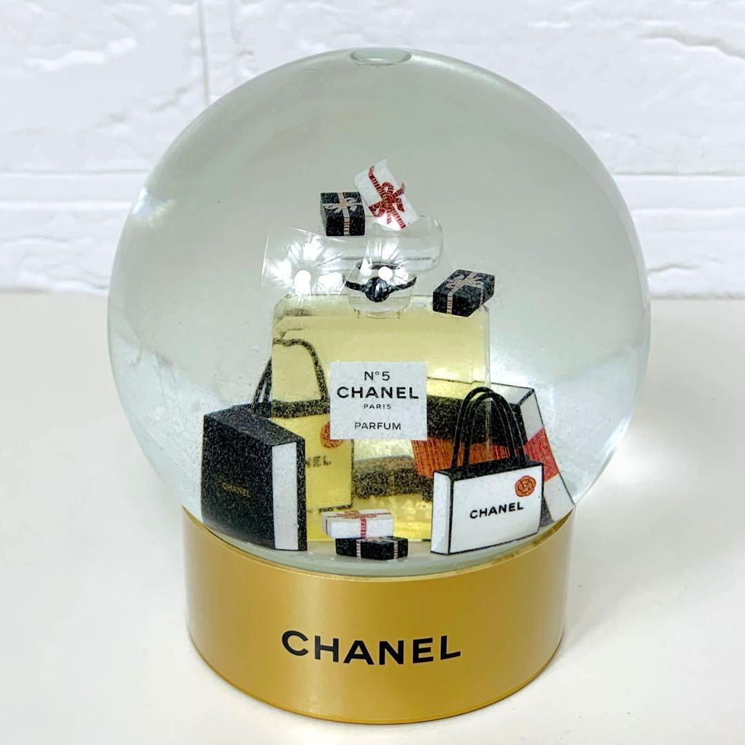 未使用品CHANELシャネル スノードーム 2021 ノベルティ ホリデー限定