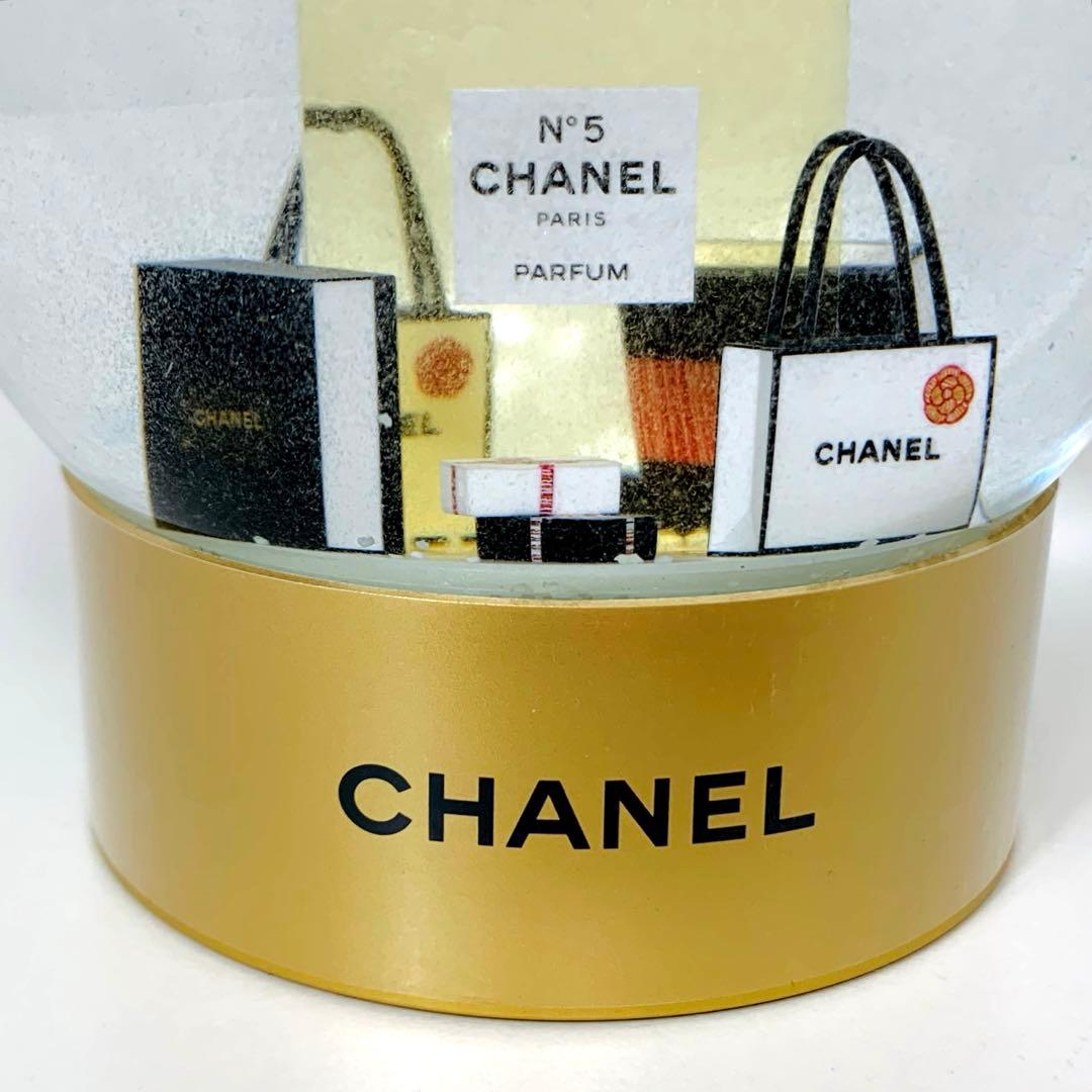 未使用品CHANELシャネル スノードーム 2021 ノベルティ ホリデー限定