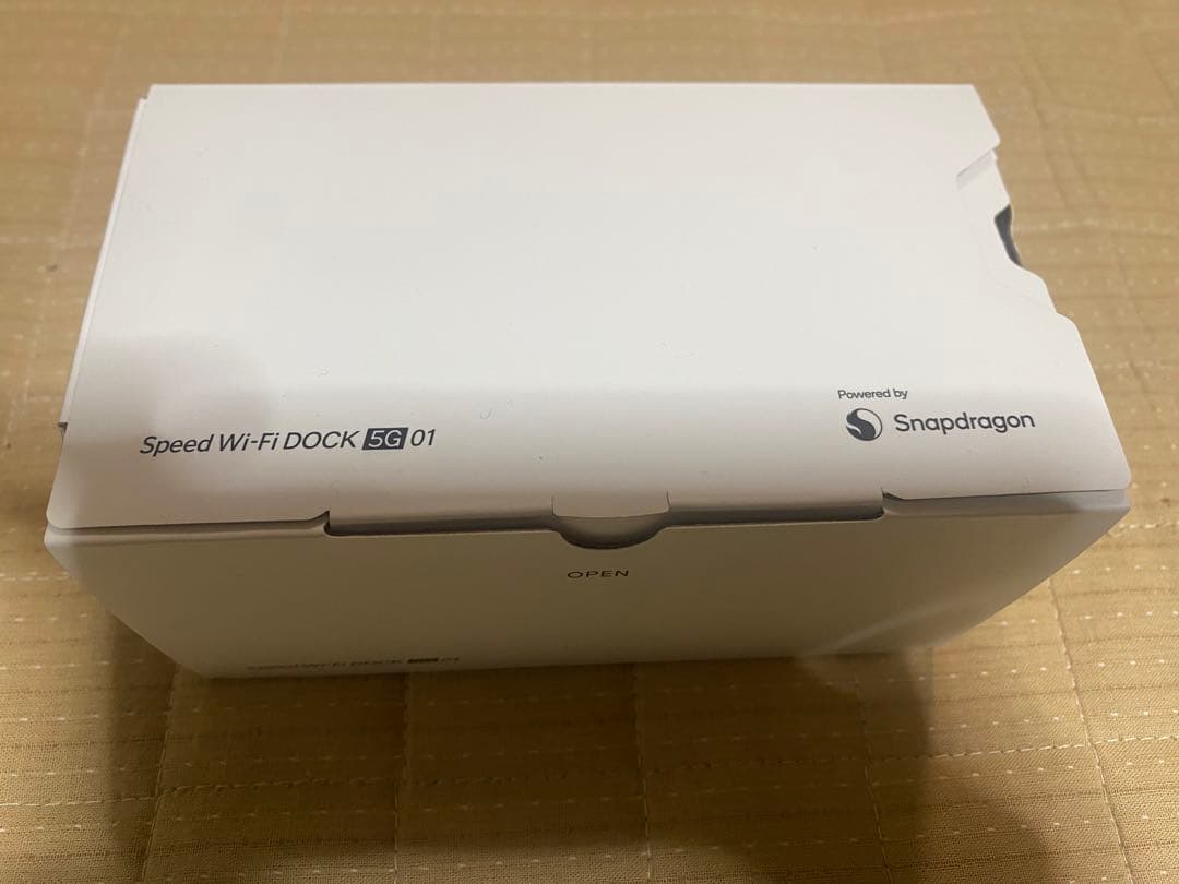 新品／未使用/SpeedWi- FiDOCK5G01 / UQWiMAX