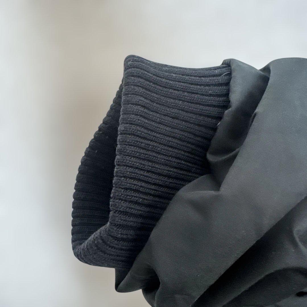 URBAN RESEARCH ラビットフードストレッチロングダウン