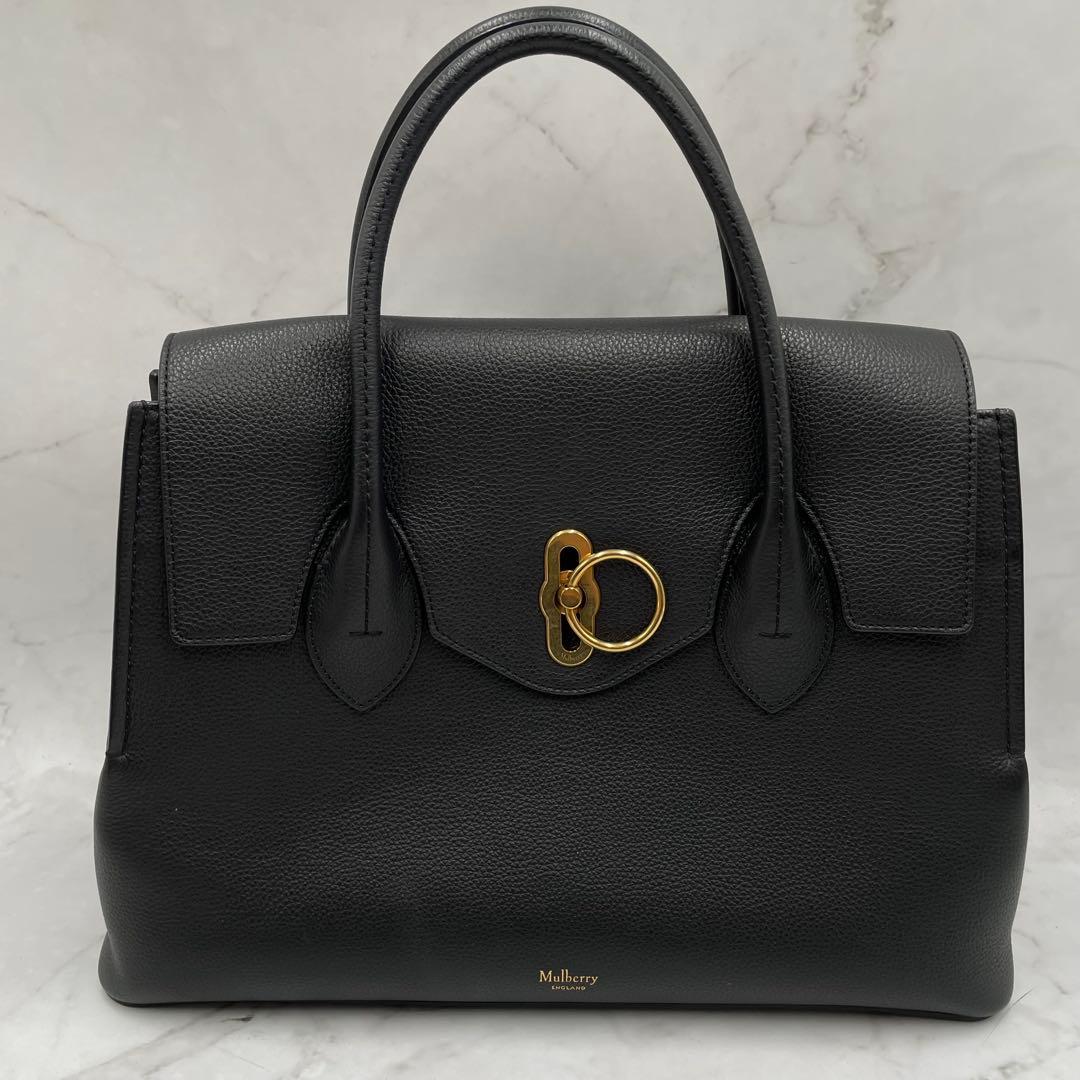 【新品同様】 マルベリー シートン スモールクラシック ハンドバッグ 2way