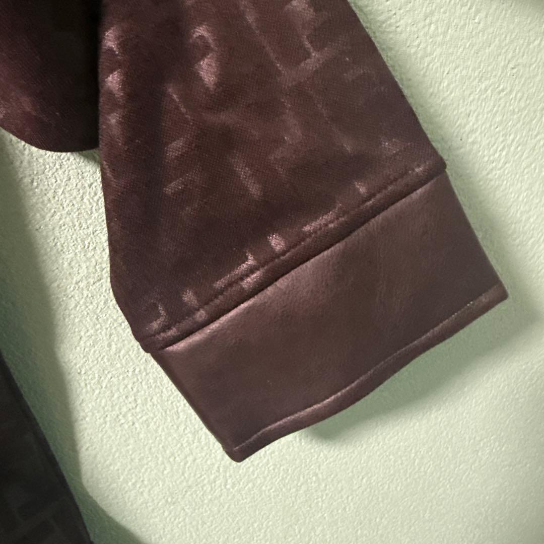 Fendi ブラウン ジャケット　ズッカ柄　アウター　ヴィンテージ