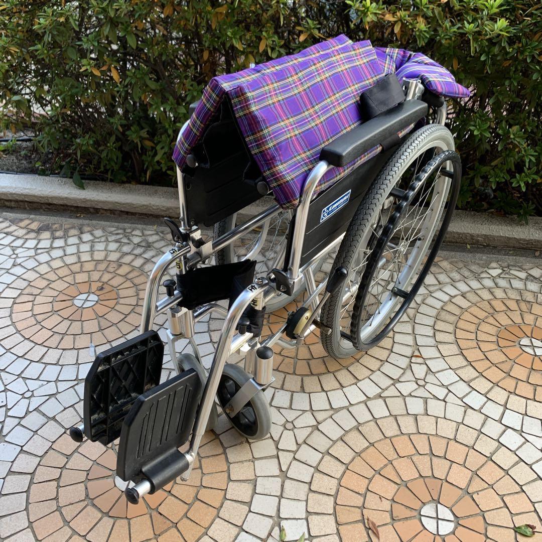 全国送料無料　KAWAMURA　簡易モジュール　多機能　自走・介助兼用　車椅子