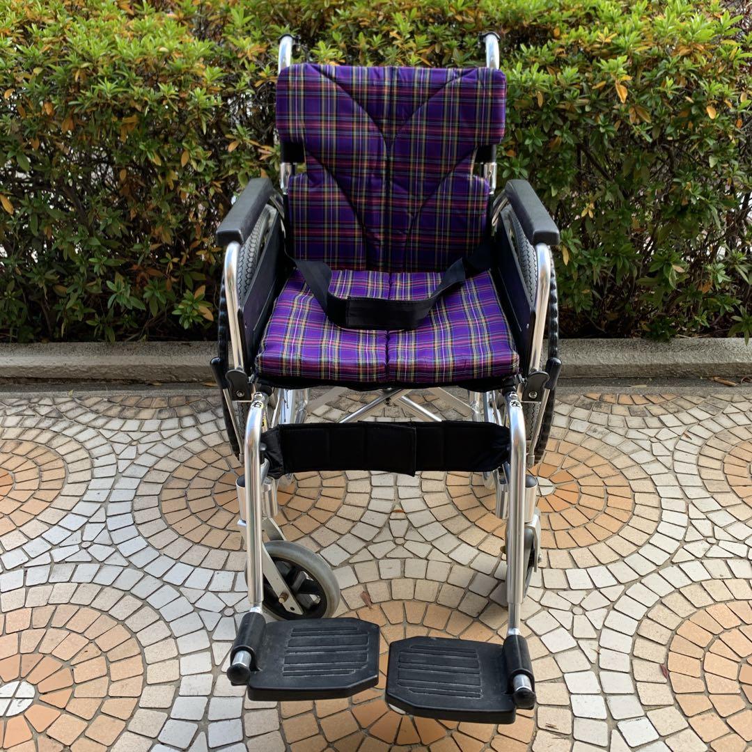 全国送料無料　KAWAMURA　簡易モジュール　多機能　自走・介助兼用　車椅子