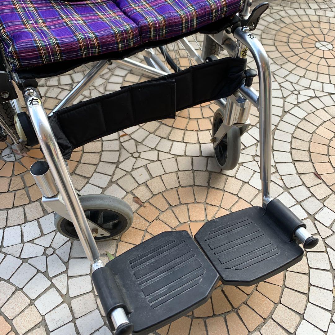 全国送料無料　KAWAMURA　簡易モジュール　多機能　自走・介助兼用　車椅子