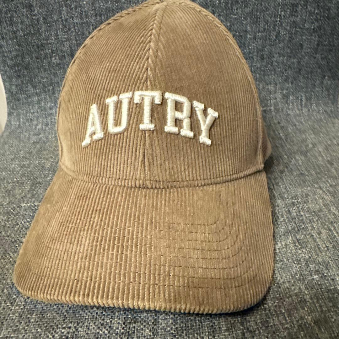 【AUTRY/オートリー】CORDUROY CAP ブラウン